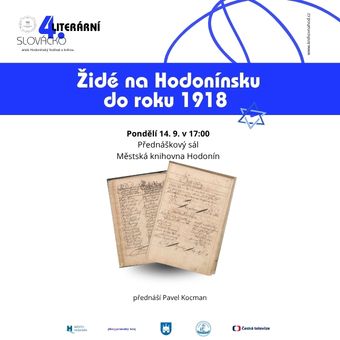 Přednáška představí dějiny židovských komunit na Hodonínsku až do roku 1918. Přednáší Pavel Kocman.